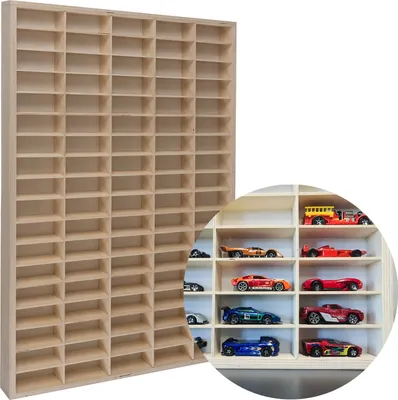 Produktbild von Holzregal für Autos/Federn KRUZZEL 21997