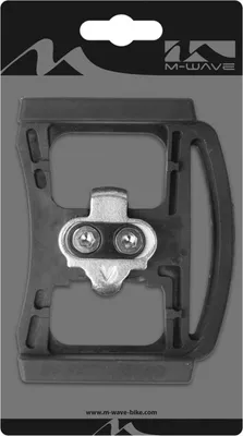Immagine prodotto di Piattaforma per pedali da bicicletta M-Wave Transformer per pedali di sistema adattatore per pedali da bicicletta compatibili con Shimano SPD