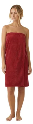 Produktbild von Spod Igły i Nitki Active Damen Pareo S/M Rot, Mikrofaser 350 g/m², Klettverschluss
