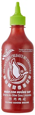 Obrázek produktu pro Flying Goose Sriracha Chilli omáčka s citronovou trávou pálivá 455ml
