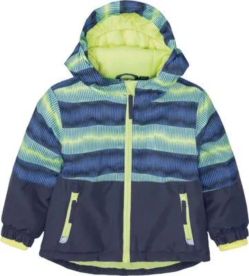 Produktbild von Lupilu Jungen Schneejacke Blau Gelb Skijacke Wasserabweisend Blau/Gelb 110-116