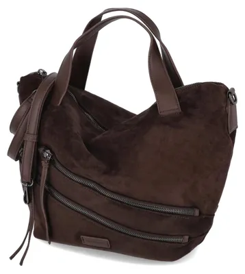 Imagen del producto de Fräulein Frida, bolso de mano para mujer, color marrón, material: textil. Talla: Talla única