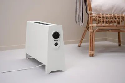 Produktbild von Elektrische Heizung - Schwarz - 2000W, freistehend, mit WLAN und digitalem Display