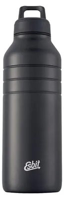 Productafbeelding van ESBIT MAJORIS roestvrijstalen drinkfles, 1000 ml, zwart