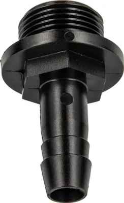 Produktbild von tecuro Schlauchtülle Ø 21 mm x 1 Zoll Außengewinde (G), PP schwarz