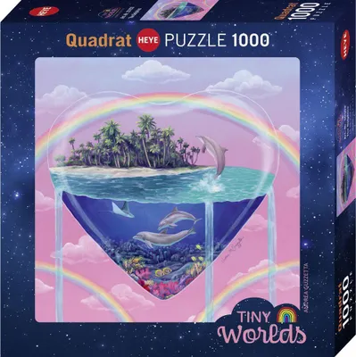 Produktbild von Heye Puzzle The Dolphins, 1000 Teile, 1000 Stück(e), Kunst