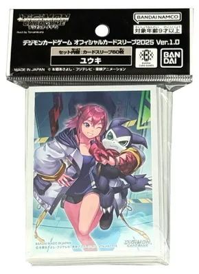 Zdjęcie produktu dla Digimon Card Game Official Sleeves 2025 Ver.1.0 Yuuki