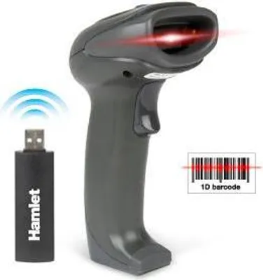 Immagine prodotto di Hamlet HBCS1D10W Lettore di Codici a Barre 1D Portatile Wireless Nero