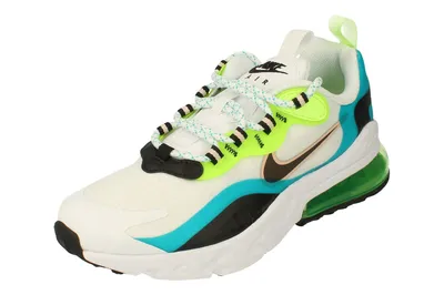 Produktbild von Nike Air Max 270 React SE (GS) weiß/blau/grün CJ4060-300 EUR 38,5