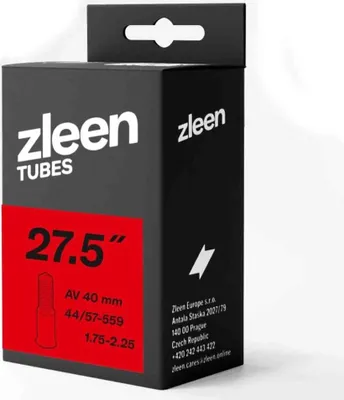 Image de Zleen Schrader 40 Mm Chambre à air Vélo Transparente 27.5'' / 1.75-2.25 Transparente 27.5''