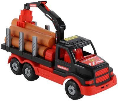 Produktbild von Polesie MAMMOET Holzfrachter mit Ladekran LKW Lastwagen