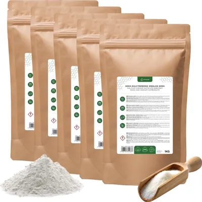 Obrázok produktu pre Sóda 5 kg uhličitanu sodného na pranie Čistý prášok