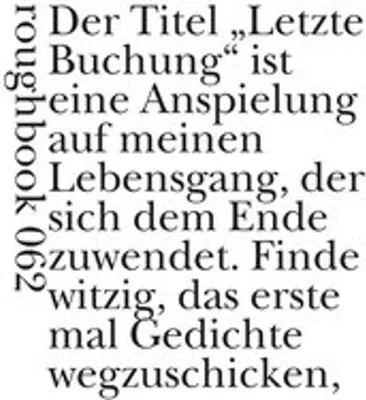 Image de Die letzte Buchung