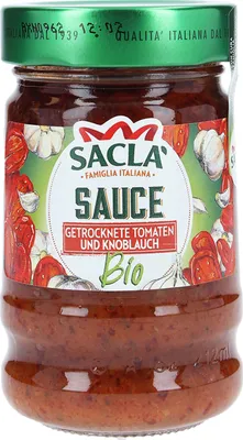 Produktbild von SACLÀ  Sauce Getrocknete Tomaten und Knoblauch 190g