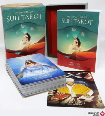Immagine prodotto di Sufi-Tarot - Der Weg des Herzens: 78 Tarotkarten mit Anleitung
