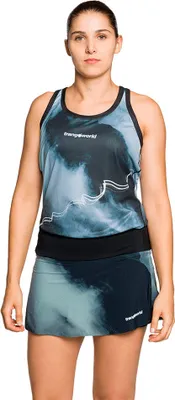 Immagine prodotto di Trangoworld T-shirt a maniche corte con scollo rotondo, blu, taglia S, donna