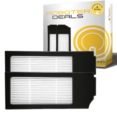 Produktbild von Feinstaubfilter, Ersatzfilter (2 Stück) für Ecovacs Deebot N20e Plus