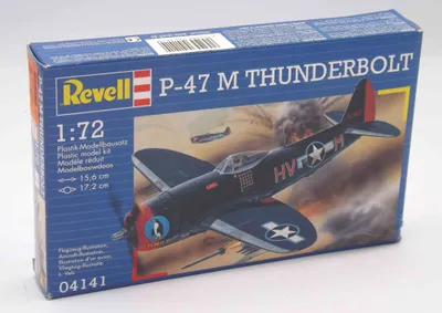 Produktbild von Revell 04141 P-47 M Thunderbolt Modell Flugzeug Bausatz 1:72 in