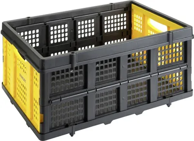 Image de Stanley SXWT-FT505-SP Panier pliable de 25 kg Noir, jaune (SXWT-FT505-SP)