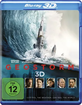 Produktbild von Blu-ray  3D Geostorm - Erscheinungsdatum 12.04.18