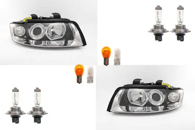 Produktbild von Johns, Scheinwerfer Halogen passend für Audi A4 8E 11/00-11/04 Leuch. Satz Links Rechts 8E0941029C 8E0941003 8E0941030C 8E0941004