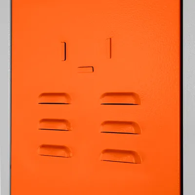 Produktbild von ADB Umkleideschrank Regular Spind orange 1775x600x500 mm