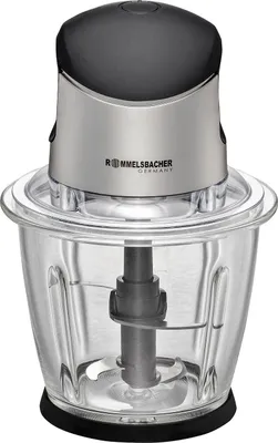 Produktbild von Multi Zerkleinerer MZ 500,  4-flügeliges Spezialmesser aus Edelstahl, kraftvoller Motor,  Glasbehälter mit 1,5 Liter Inhalt