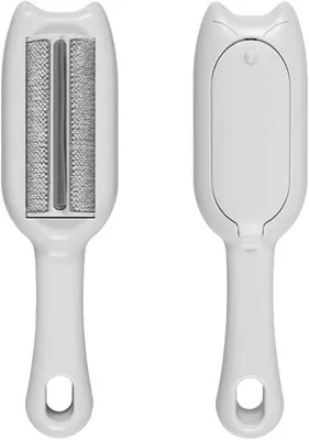 Obrázek produktu pro Odstraňovač chlupů na povrchy, opakovaně použitelný, přenosný, na pohovky, koberce, oblečení a ložní prádlo, bílý, odstraňovač nečistot