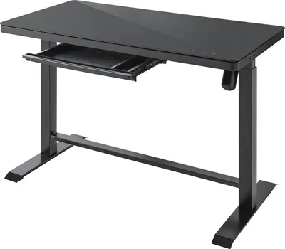 Produktbild von Schreibtisch schwarz elektrisch höhenverstellbar 120x60 cm LIFT4HOME