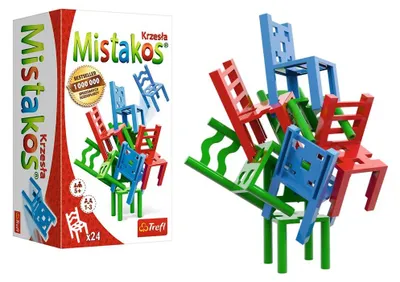 Zdjęcie produktu dla Gra zręcznościowa Mistakos Krzesła Trefl 02075