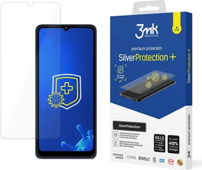 Produktbild von 3mk Display Antimikrobielle Schutzfolie SilverProtection+ für T-Mobile T Phone 5G 20230,21mm Self-Heal