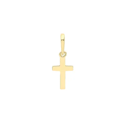 Image de Pendentif Femme Croix Or 375/1000 - 15mm*6mm; TRS34480