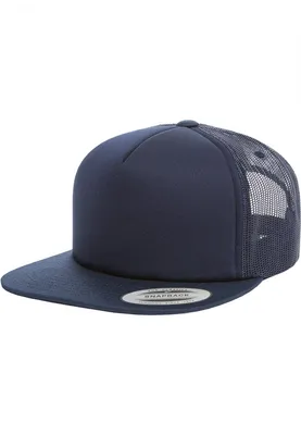 Produktbild von FLEXFIT 6005FF | Foam Trucker Cap / Kappe / Mütze - Farbe: Navy - Größe: One Size