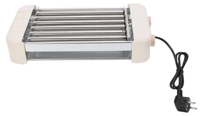Hotdogroller 550 W, Edelstahl, für 9 Würstchen, einstellbare Temperatur