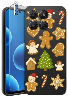 Productafbeelding van Hoesje voor de Motorola Moto G37, met designs | Siliconen hoesje + beschermend glas 9H