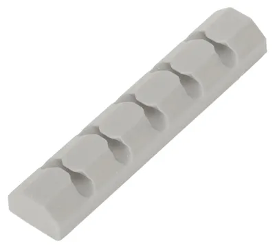 Imagen del producto de Organizador de cables para ordenadores y portátiles, material duradero, múltiples opciones de color, color gris
