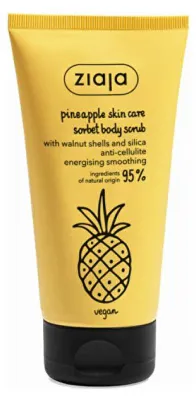 Obrázok produktu pre Ziaja Ananásový telový peeling s kofeínom - vegánsky (160 ml), 57720