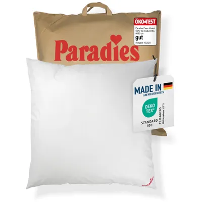 Produktbild von Paradies Kopfkissen 80x80 cm "Softy Top medium Bio" vegan