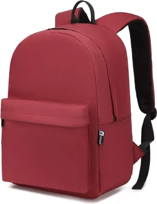 Image de Sac à dos léger pour l'école et le collège pour ordinateur portable 15,4 pouces en rouge