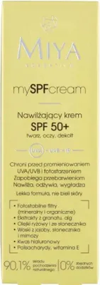 Produktbild von Miya SPF Creme SPF50 40 ml