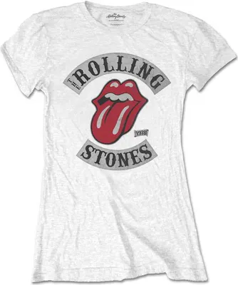 Obrázok produktu pre The Rolling Stones Tour 1978 White S Dámske Tričko