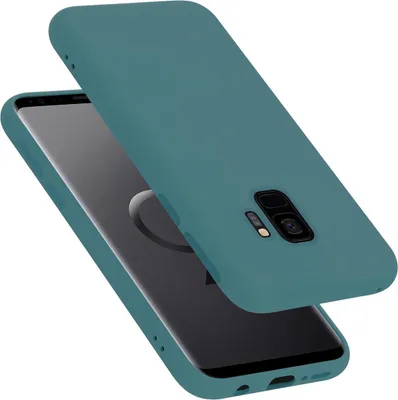 Obrázek produktu pro Cadorabo ochranný kryt pro Samsung Galaxy S9 pouzdro v zelené barvě obal na mobilní telefon kryt TPU pouzdro