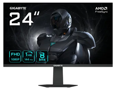 Obrázek produktu pro GIGABYTE GS24F14, 60,5 cm (23.8"), 1920 x 1080 px, Full HD, LED, Černá