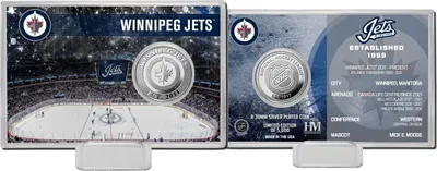 Obrázok produktu pre Strieborná karta s históriou tímu NHL - Winnipeg Jets
