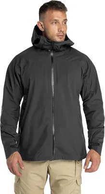 Produktbild von Outdoorjacke, leichte Hardshelljacke, Regenjacke, atmungsaktiv, wasserdicht, Windjacke, Wanderjacke, Funktionsjacke für Trekking und Camping