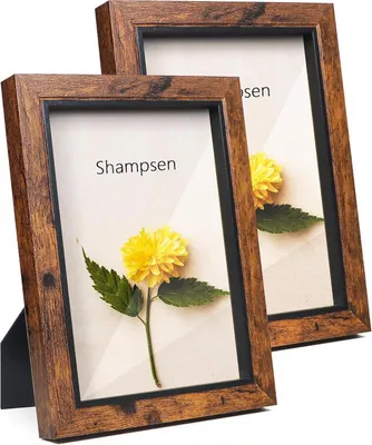 Obrázok produktu pre Shampsen 13x18 obrazový rám hnedý so sklom s vysokým rozlíšením