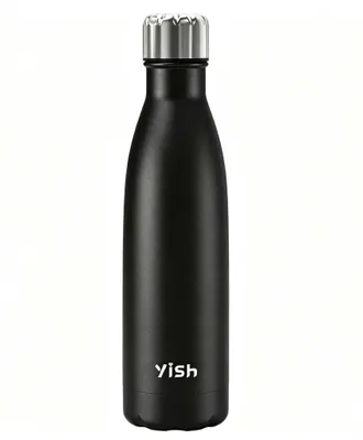 Productafbeelding van YISH thermosfles 500ml, roestvrijstalen drinkfles - thermosfles voor koolzuurhoudende dranken