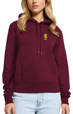 Produktbild von Spreadshirt Janosch Kleiner Tiger Stick Damen Premium Hoodie, XS, Burgunderrot