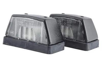 Produktbild von 2x HELLA 2KA 003 389-211 Kennzeichenbeleuchtung links, rechts, außen