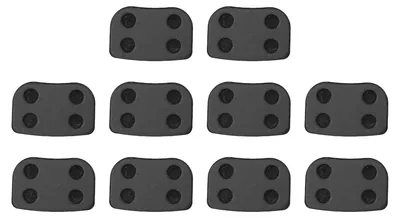 Image de Lot de 5 paires de plaquettes de frein à disque semi-métalliques et céramiques pour mini-vélos, compatibles avec les modèles Coleman CT100U, CC100X, CK100, SK100 et Go Kart